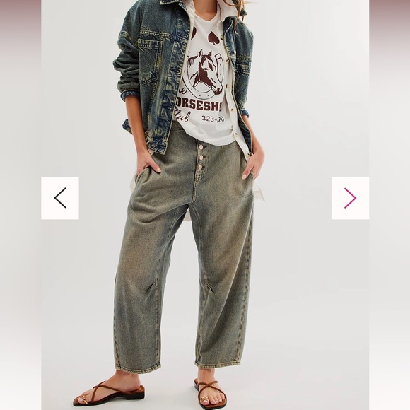 We the Free Osaka Jean - Spearmint - Picture 4 of 7